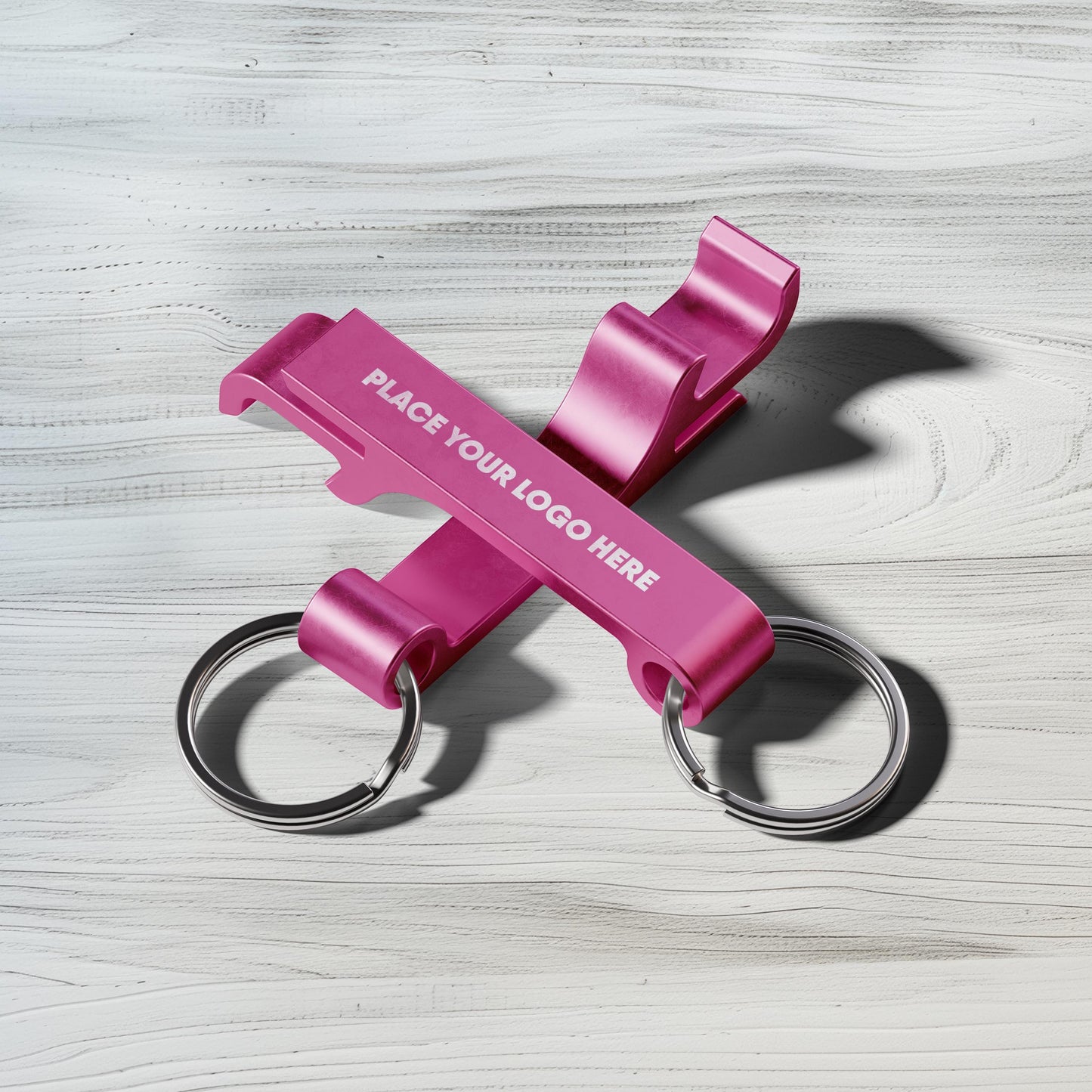 Personalised Bottle Opener Keyring – Custom Engraved Metal Can Opener – Wedding Favours, Birthday Gifts, Corporate Promotional Keychains