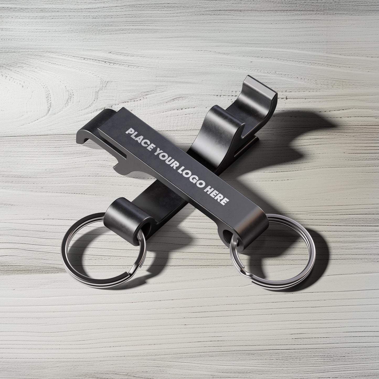 Personalised Bottle Opener Keyring – Custom Engraved Metal Can Opener – Wedding Favours, Birthday Gifts, Corporate Promotional Keychains