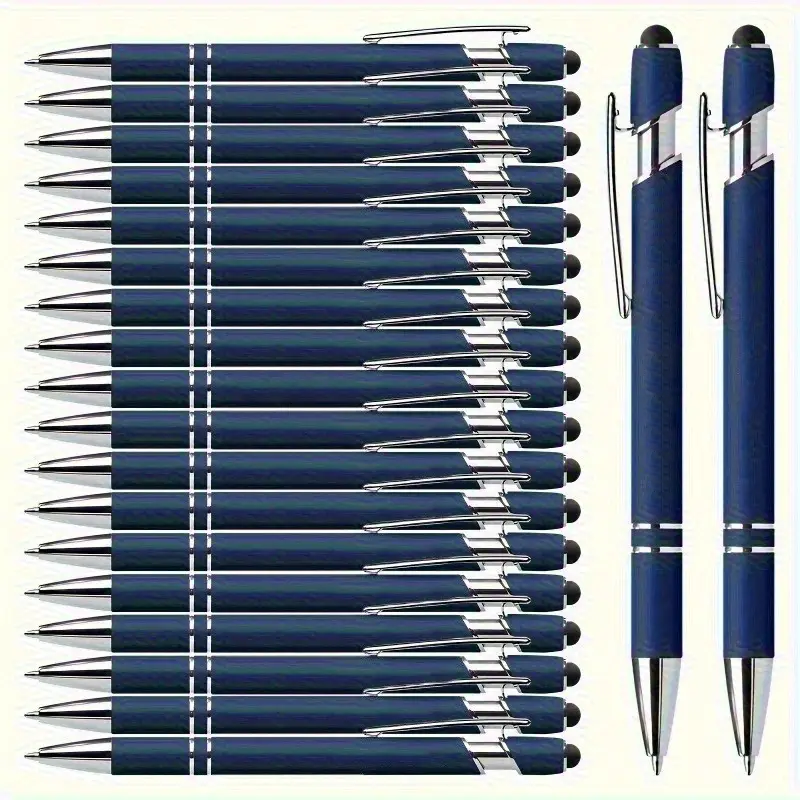 Engraved Soft Touch Stylus Pens