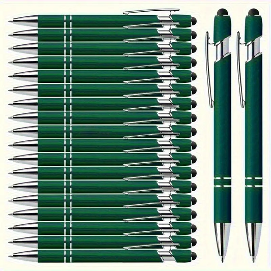 Engraved Soft Touch Stylus Pens