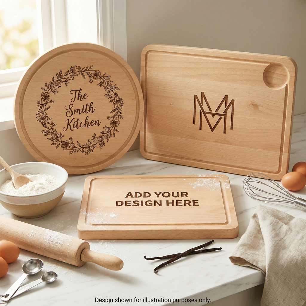 Custom Wooden Chopping Boards