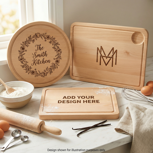 Custom Wooden Chopping Boards