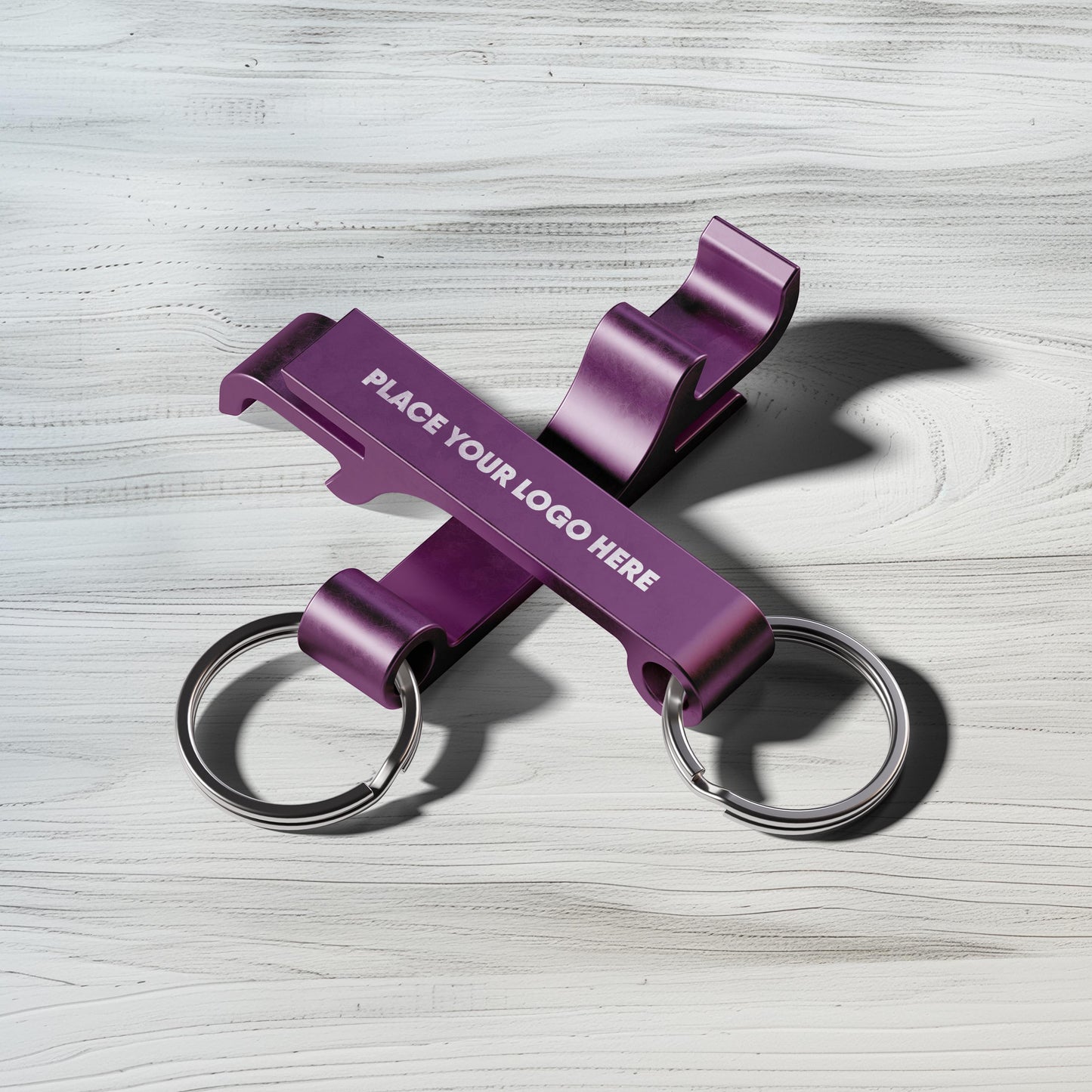 Personalised Bottle Opener Keyring – Custom Engraved Metal Can Opener – Wedding Favours, Birthday Gifts, Corporate Promotional Keychains