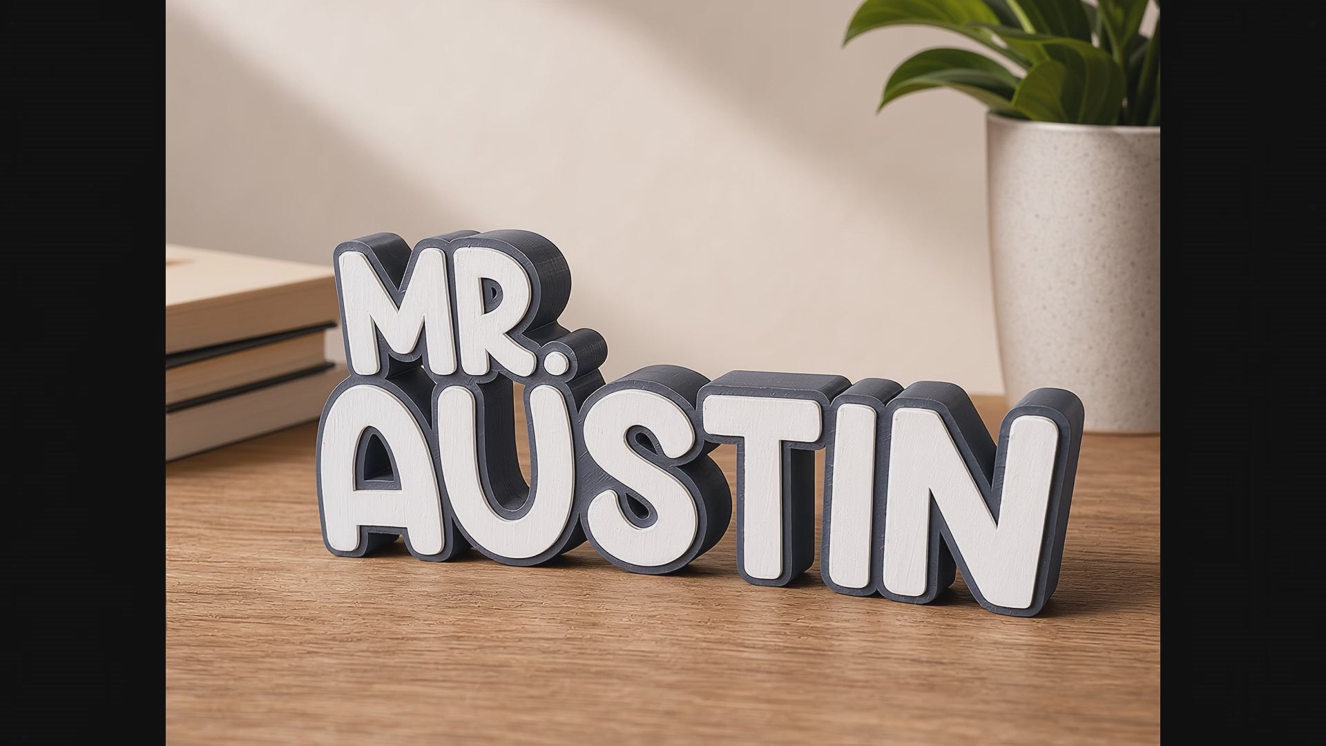 Teacher Name Plate